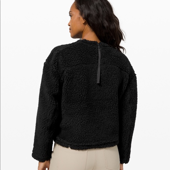 Lululemon Cropped Wool Whenever Crew Sweater - Picture 3 of 5